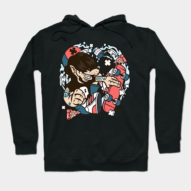 Skater Hoodie by ShirtyLife